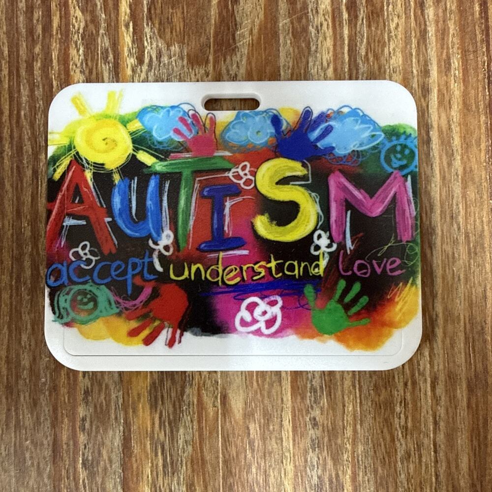 Autism Badge ID Holder